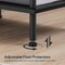 Minimalist Industrial Side Table Durable, Tool-Free Assembly, Supports 50 lbs
